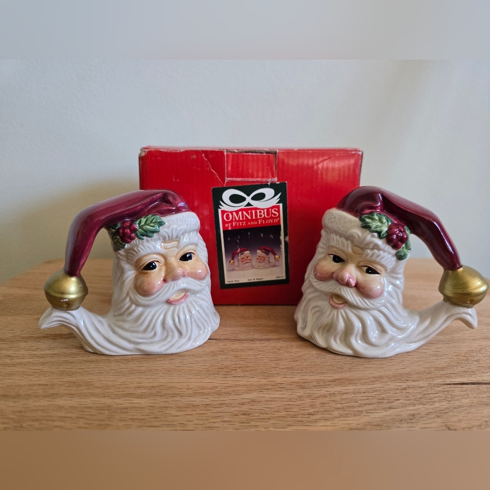 Fitz and floyd salt and pepper shakers